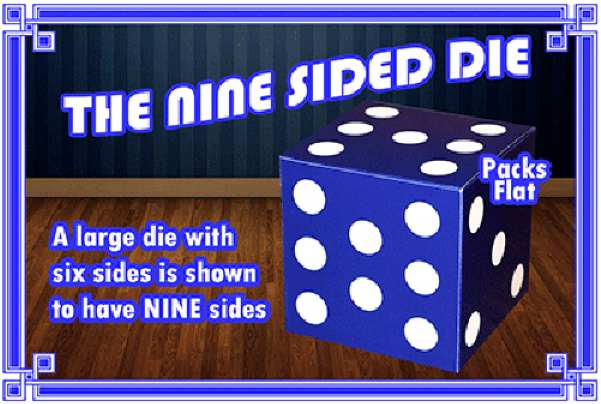 Nine Sided Die By Angelo Carbone - Nine Sided Die Clipart (600x600), Png Download