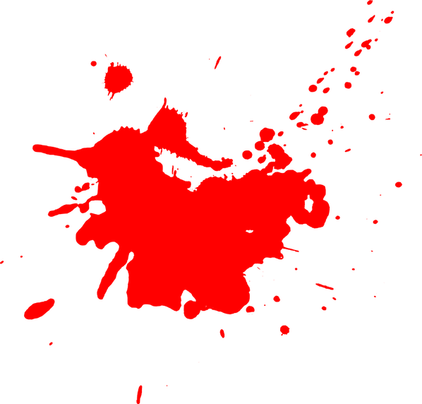 @emma Bailey Photography - Red Paint Splatter Png Clipart (598x572), Png Download