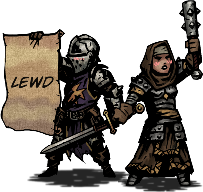 View Samegoogleiqdbsaucenao Uncensored , - Crusader Darkest Dungeon Sprite Clipart (842x817), Png Download