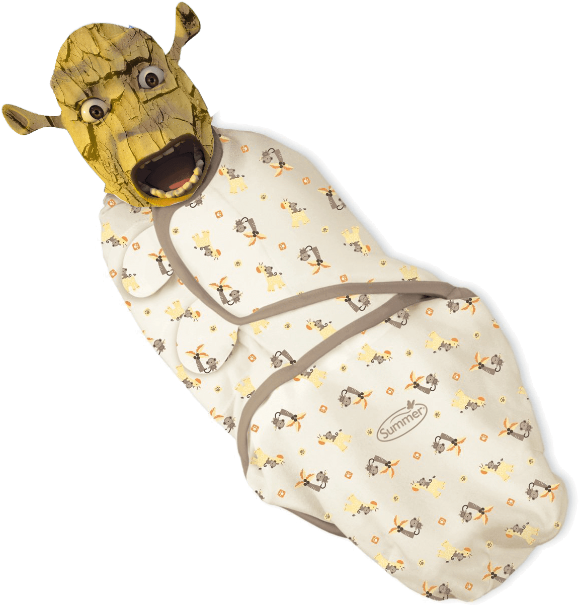 Klay Rooney Gives Wayne And Coleen Their First Sleepless - Swaddle Me Sleep Sack Clipart (1200x1286), Png Download