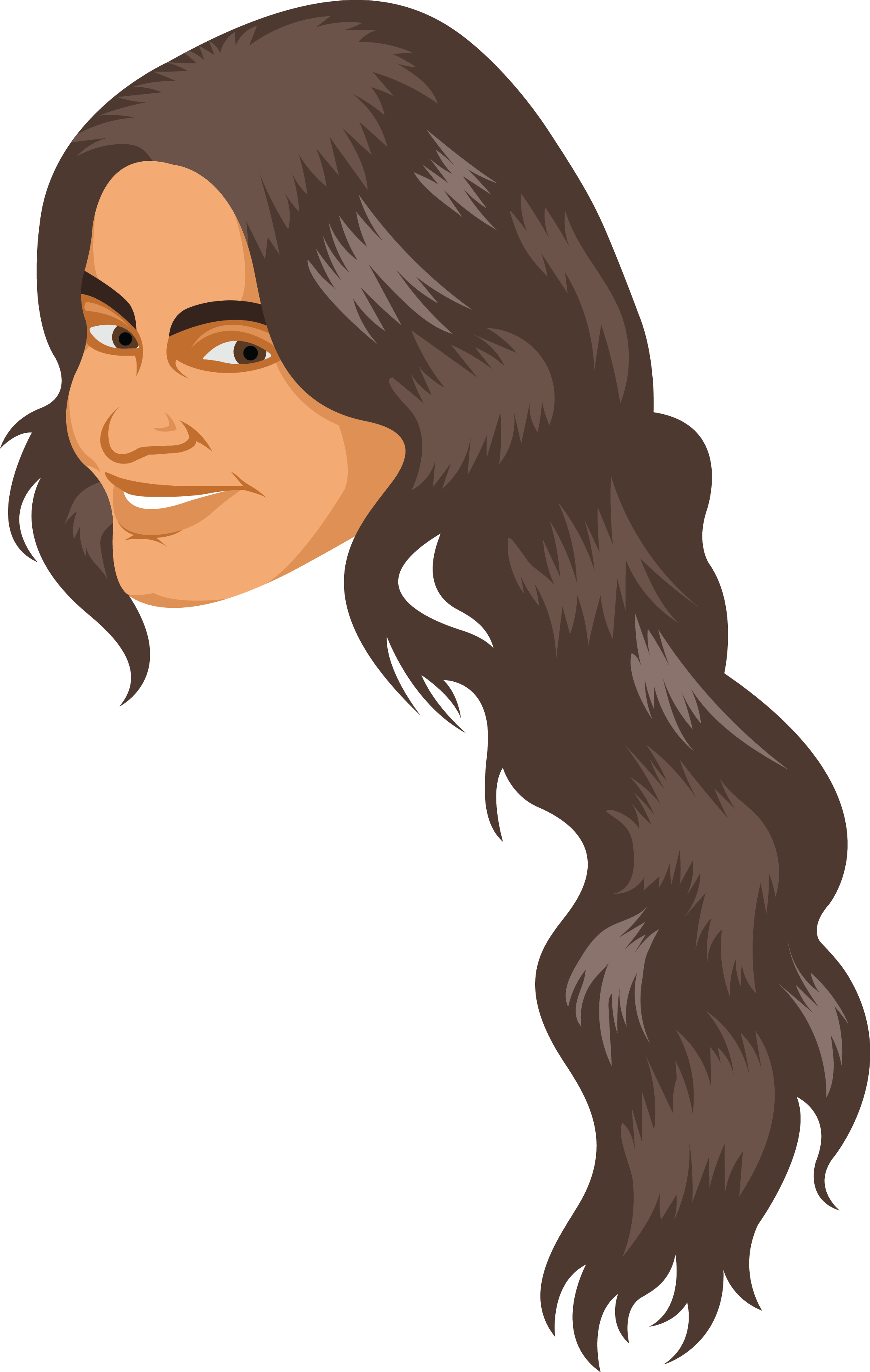 Sofia Vergara - Illustration Clipart (2154x3395), Png Download