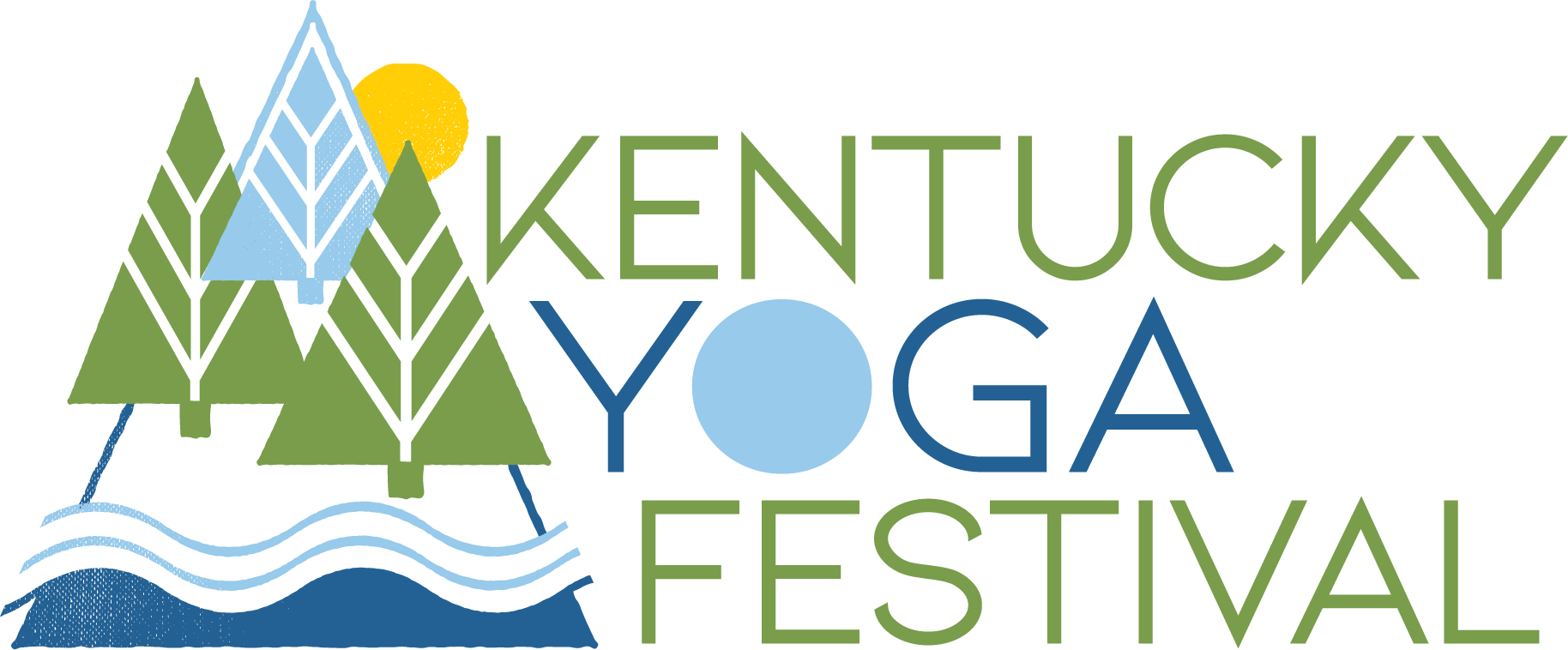 Kentucky Yoga Festival - Graphic Design Clipart (1828x758), Png Download