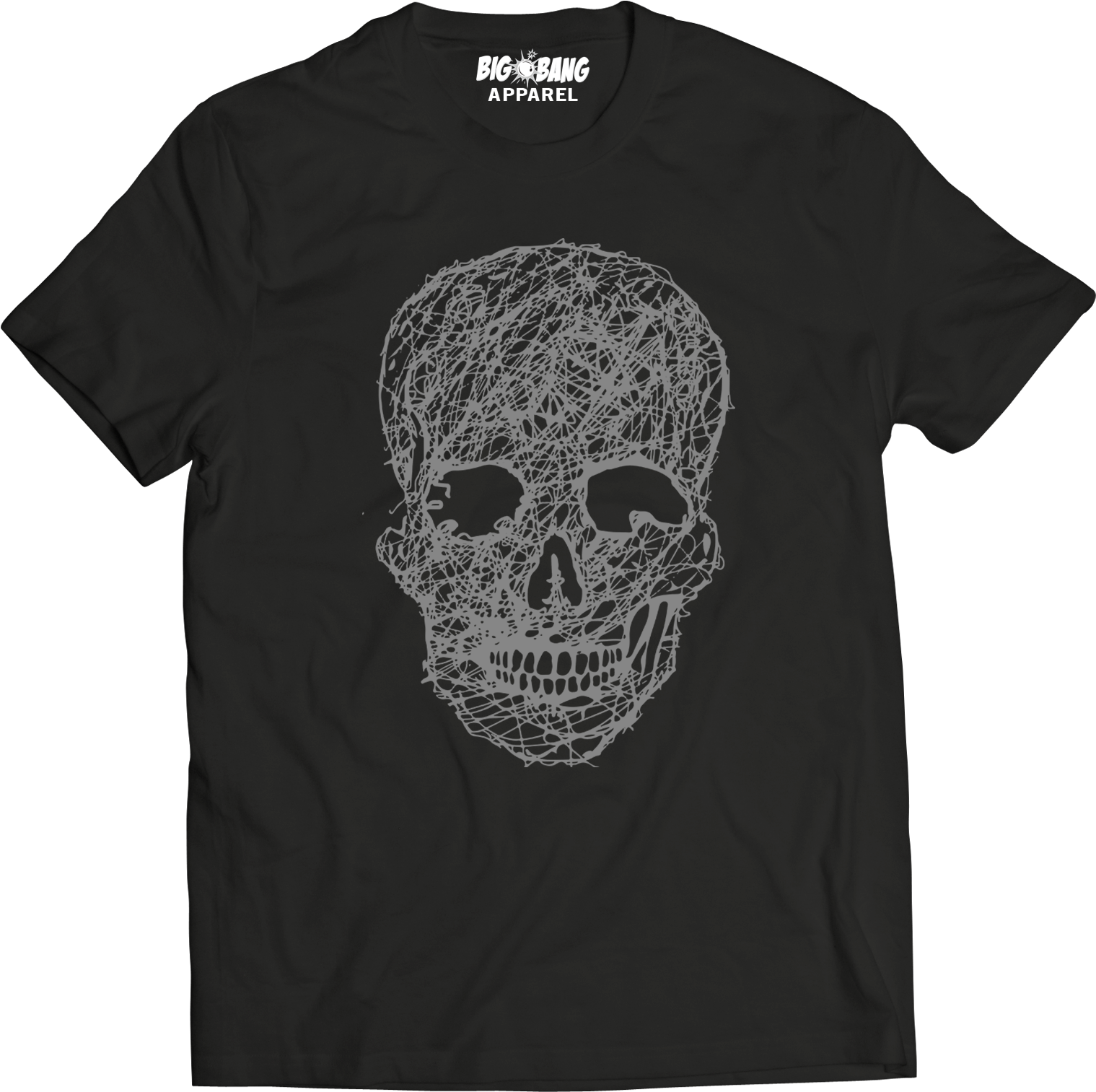 Big Bang Apparel Skull Shirt - P2 Is The Name Merch Clipart (1800x1800), Png Download