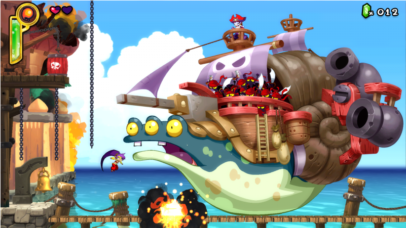 Voir Mon Panier - Shantae Half Genie Hero Tinkerslug Clipart (800x800), Png Download
