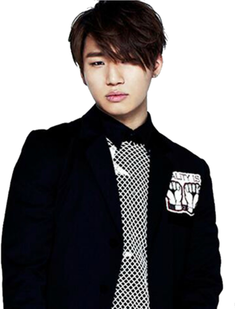 Big Lips Male Kpop Clipart (790x1011), Png Download