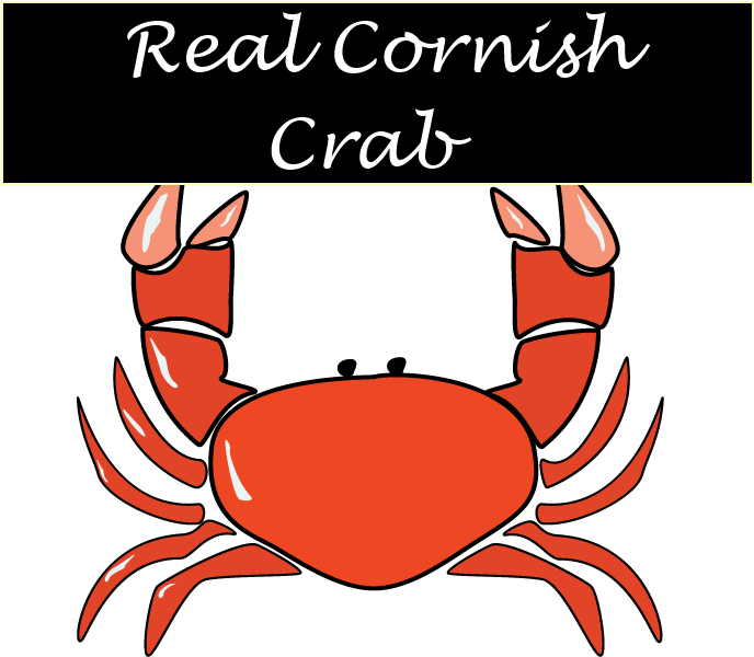 Realcornishcrabboard - Freshwater Crab Clipart (850x850), Png Download