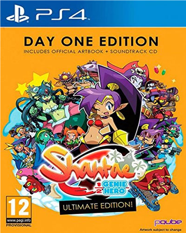 Half Genie Hero Ult - Shantae Half Genie Hero Ultimate Day One Edition Clipart (800x800), Png Download