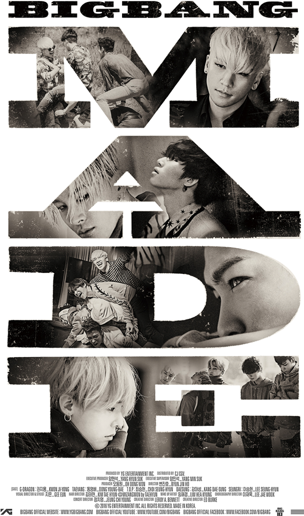 Bigbang Made The Movie Clipart (600x1022), Png Download