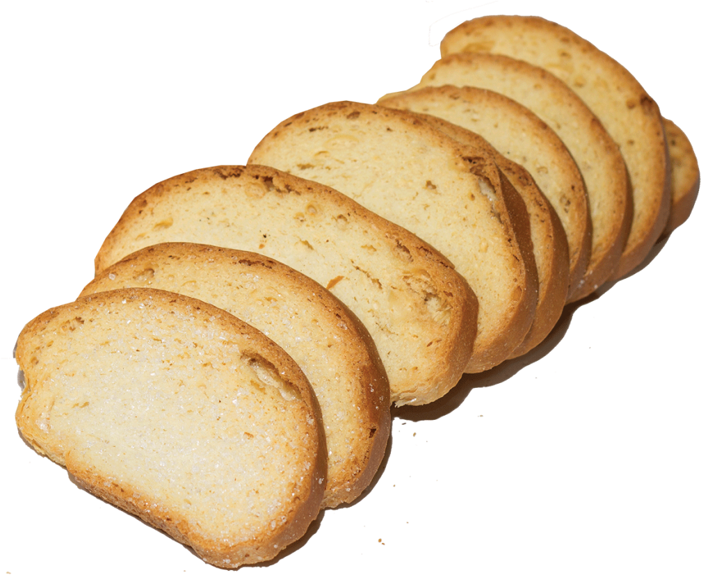 Rusk Free Download Png - Garlic Bread Slice Png Clipart (1024x832), Png Download