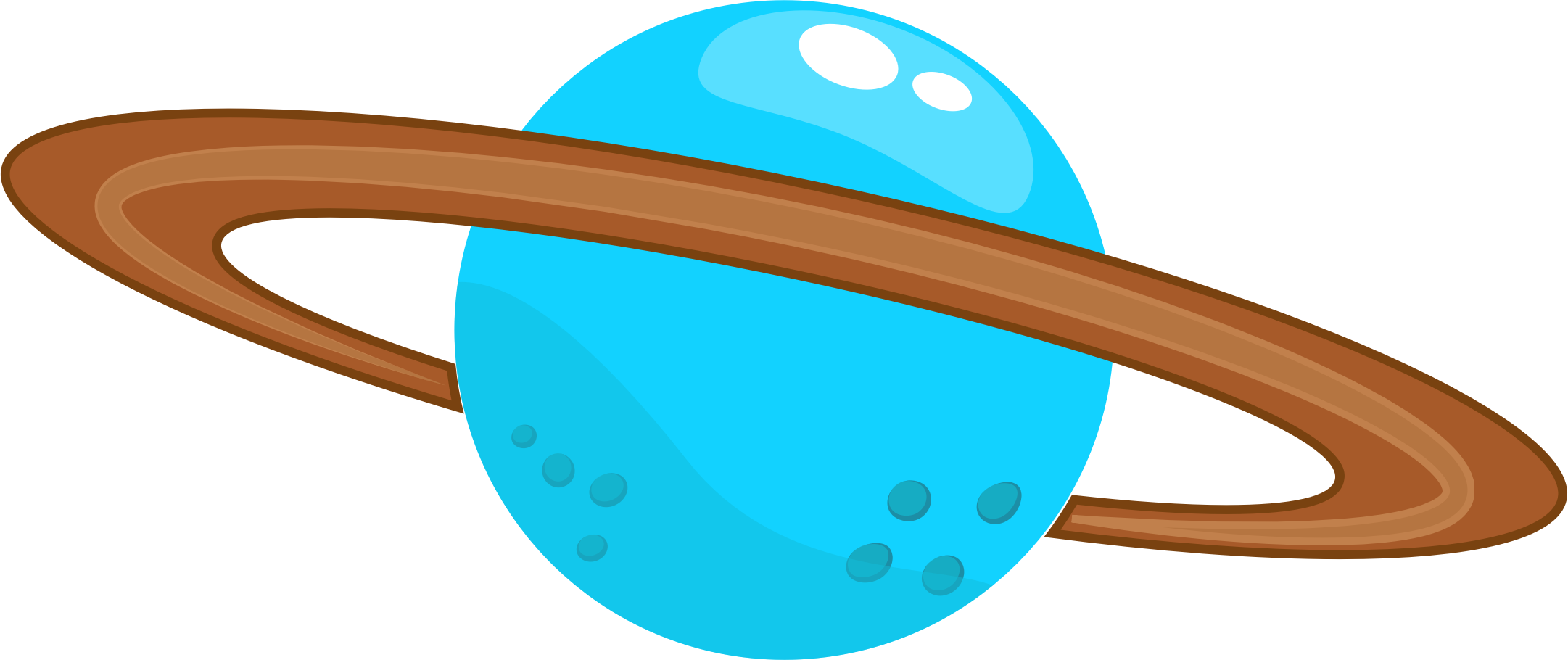 Planet Megabyte Earth Clip Art - Png Download (2162x910), Png Download