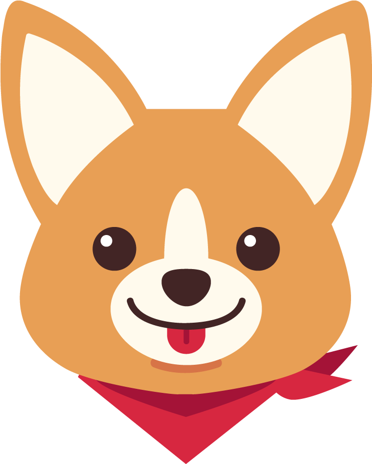 Clipart Download Pinterest Dog - Corgi Head Drawing Easy - Png Download (744x926), Png Download