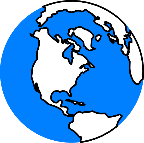 This Free Clip Arts Design Of Blue Earth Icon 200 Png - Logan Library Transparent Png (600x596), Png Download