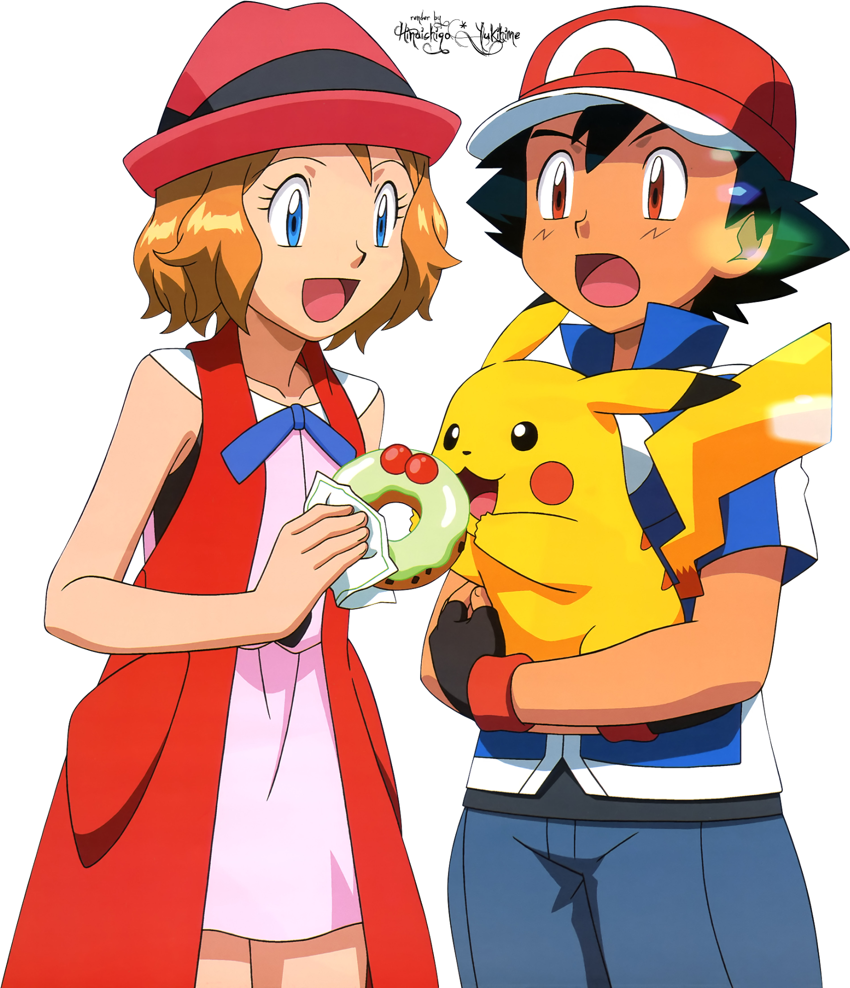 Trainer And Pokemon Head Swap Clipart (1782x2048), Png Download