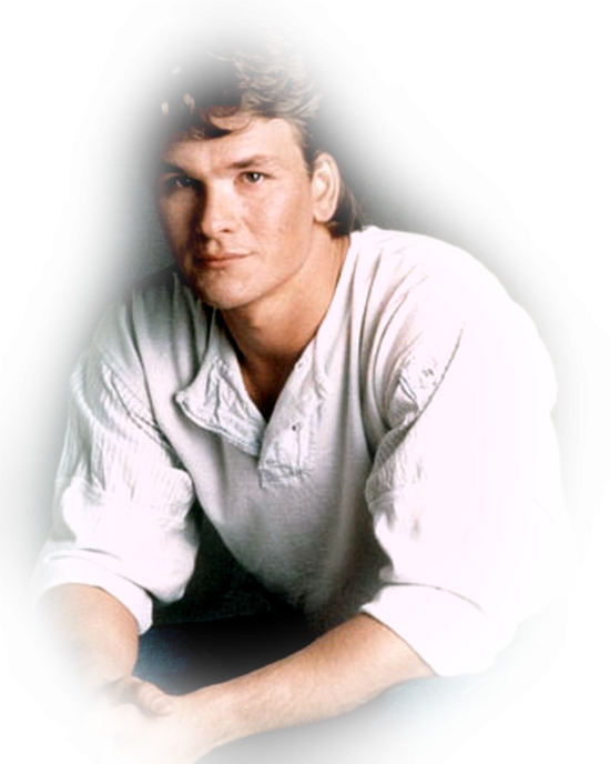 Patrick Swayze Clipart (550x688), Png Download