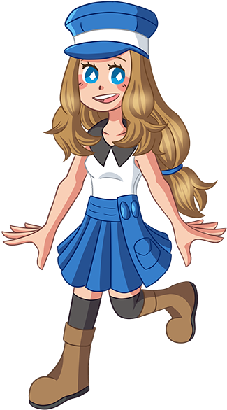 Pokemon Pokemon Serena Pokemon Xy Pokemon Fanart Pokemon - Cartoon Clipart (496x671), Png Download