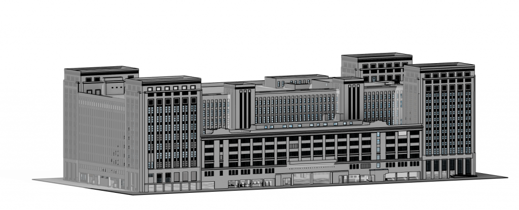 Chicago Old Post Office Clipart (1024x416), Png Download