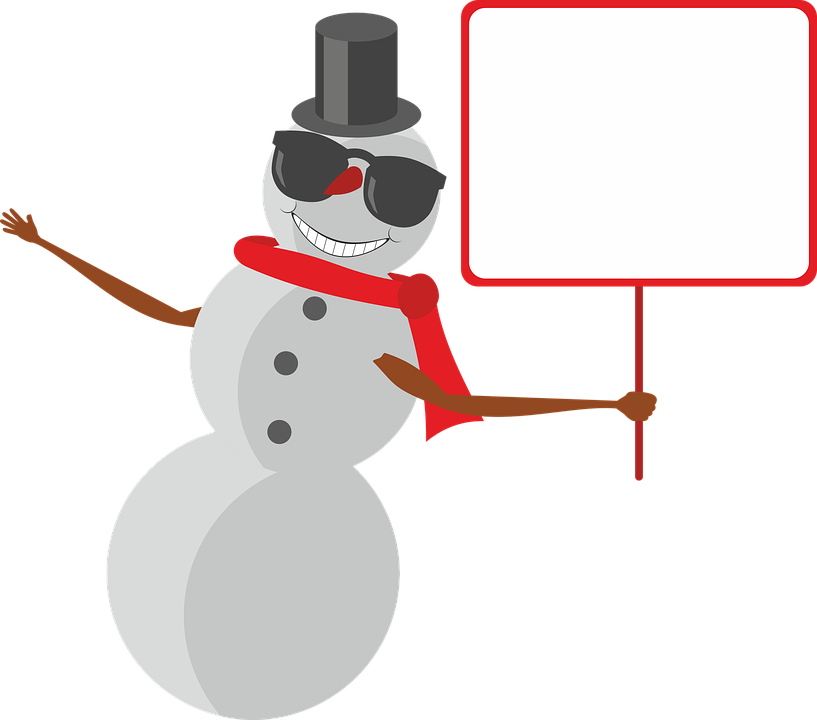 Snowman Snow Winter Christmas Cylinder Hat Scarf - Gambar Natal Manusia Salju Clipart (817x720), Png Download