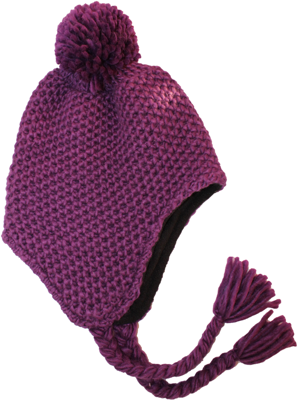 Snow Bum Hat In Purple - Beanie Clipart (660x851), Png Download