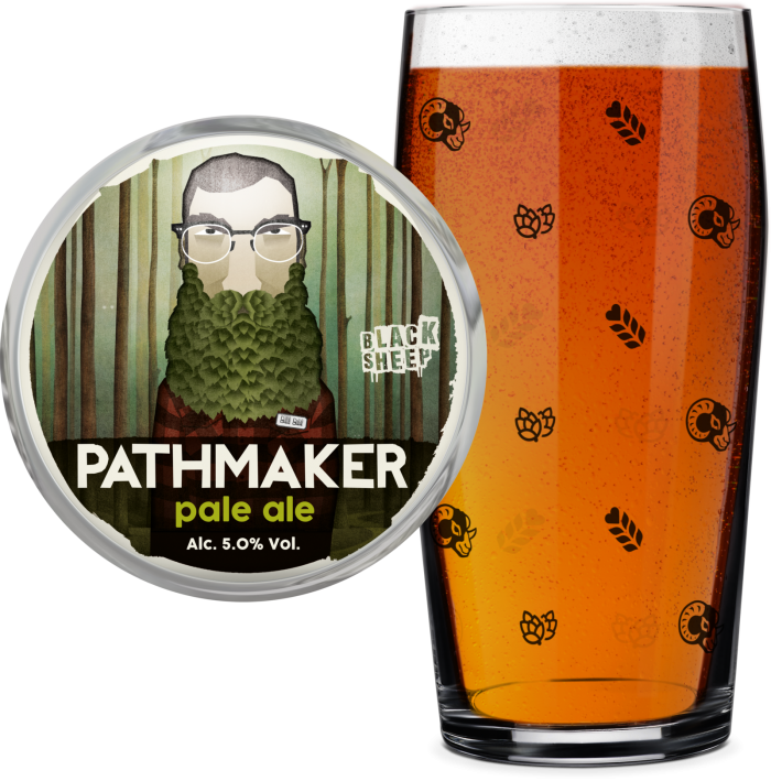 Pathmaker - Black Sheep Pathmaker Pale Ale Clipart (700x709), Png Download