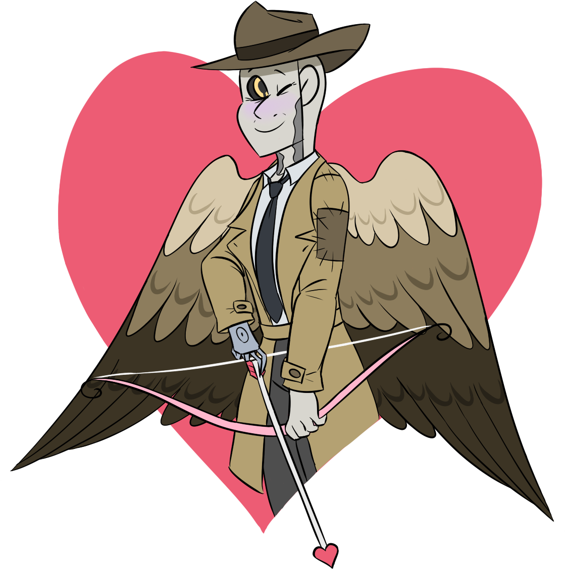 Happy Nick Valentine's Day - Nick Valentine Valentine's Day Clipart (1200x1300), Png Download