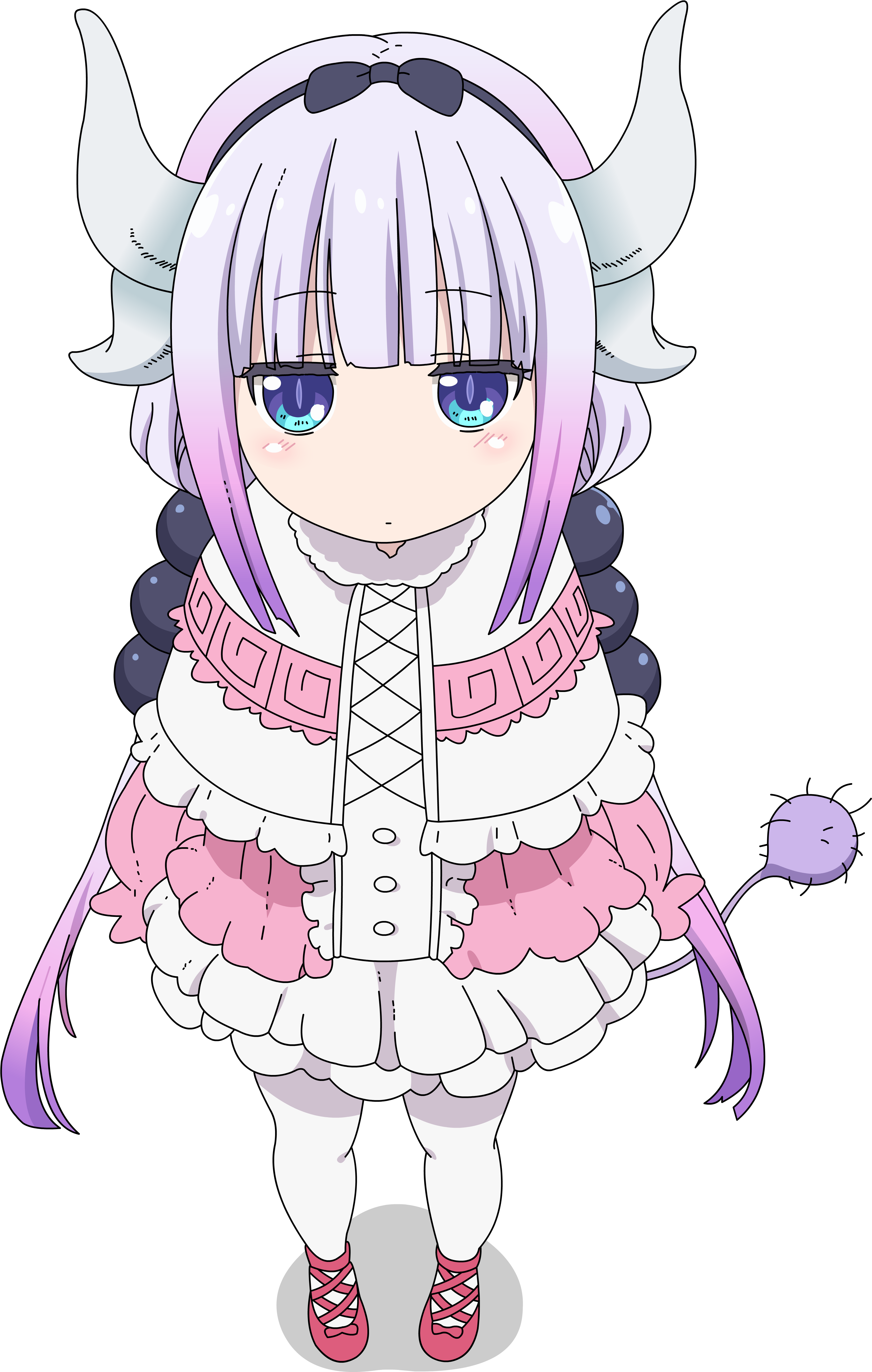 Miss Kobayashi-san Dragon Maid Kanna Kamui Cosplay - Kanna Kamui Clipart (4232x6656), Png Download