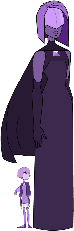 Purple Diamond - Cartoon Clipart (549x960), Png Download