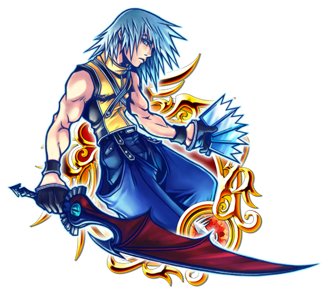 Riku Valentine 1 - Kingdom Hearts Riku Medal Clipart (637x638), Png Download
