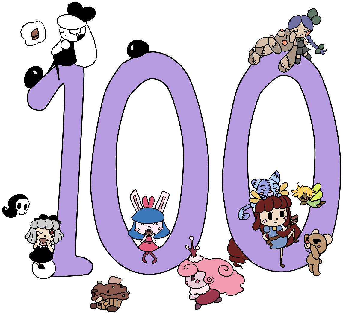 Lilac Clipart Transparent Tumblr - Cartoon - Png Download (1563x1320), Png Download