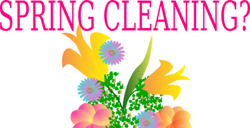 Free Clip Art Spring Cleaning - Png Download (880x450), Png Download