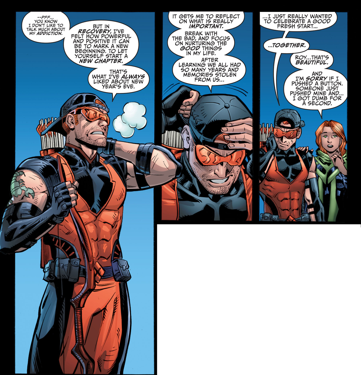 Let's Talk Roy Harper On Twitter - Superhero Clipart (1158x1200), Png Download