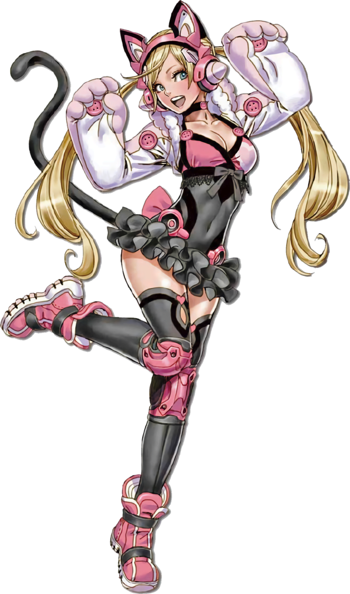 Lucky Chloe Tekken 7 Transparent Clipart (687x1163), Png Download