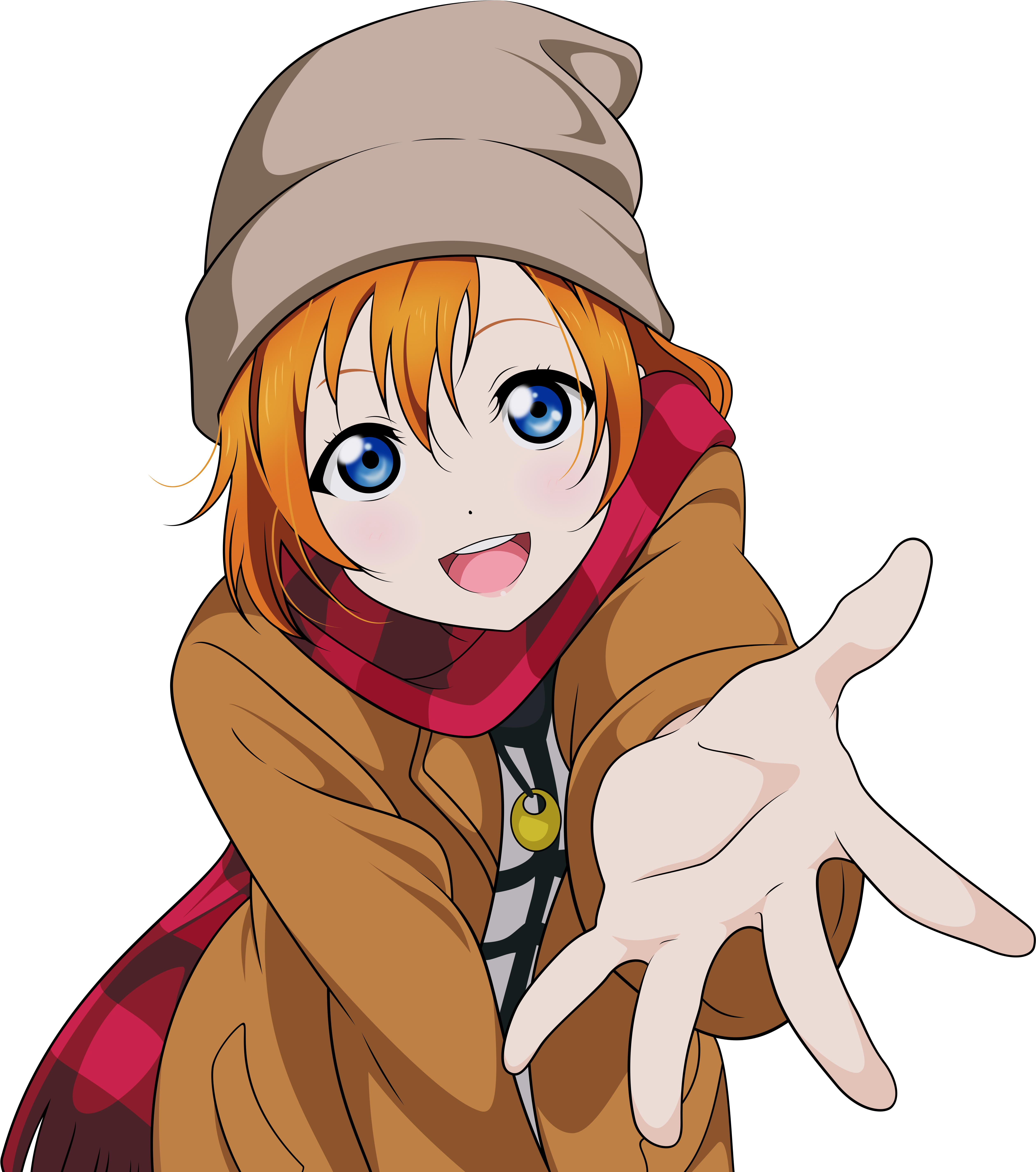 View Honoka Vector , - Hanayo Kotori Clipart (5068x5828), Png Download
