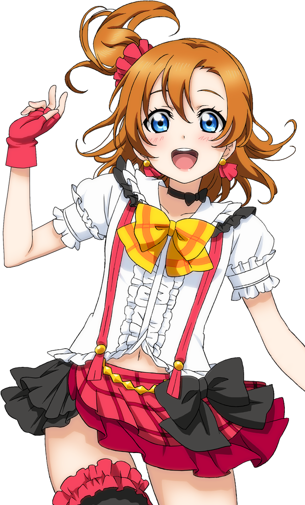 Kousaka Honoka - Bokura Wa Ima No Naka De Hanayo Clipart (672x1100), Png Download