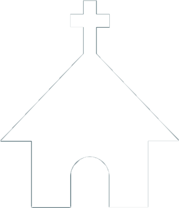 Church Png White Vector Black And White Stock - Cross Clipart (585x679), Png Download