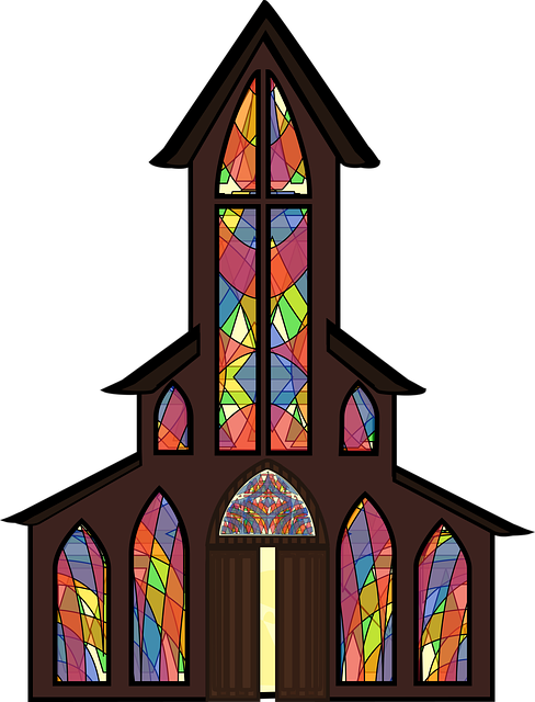 Free Image On Pixabay - Stained Glass Clipart (488x640), Png Download
