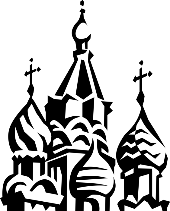 More In Same Style Group - Russian Buildings Clipart - Png Download (563x700), Png Download
