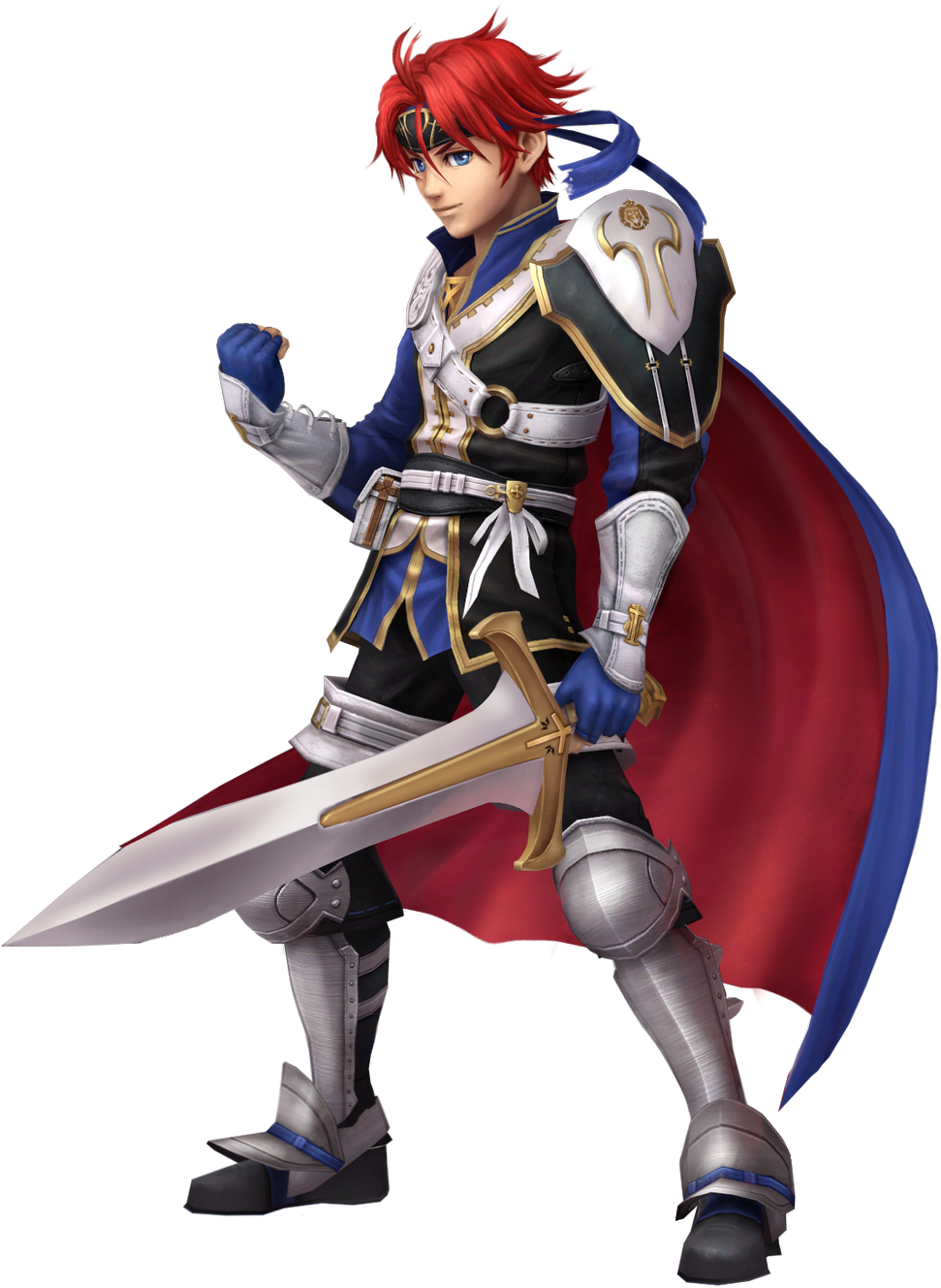Fire Emblem Awakening Super Smash Bros - Fire Emblem Roy Render Clipart (1023x1365), Png Download