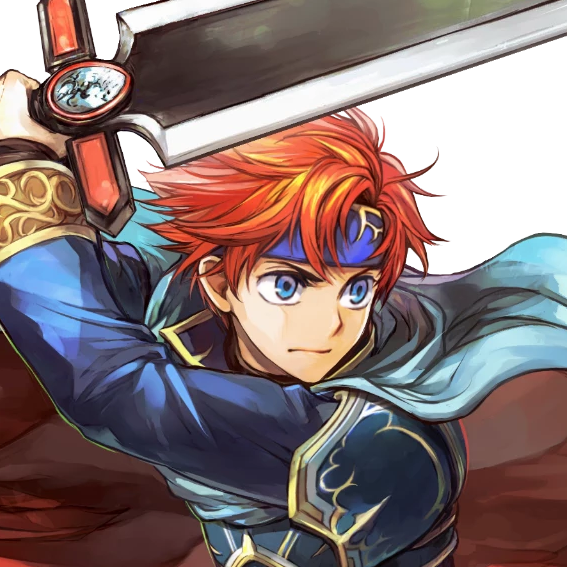 Art/fan Arti Put Eliwood's Eyes Onto Brave Roy As A - Fire Emblem Heroes Brave Roy Clipart (567x567), Png Download