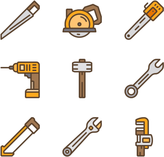 Work Tools Clipart (600x564), Png Download