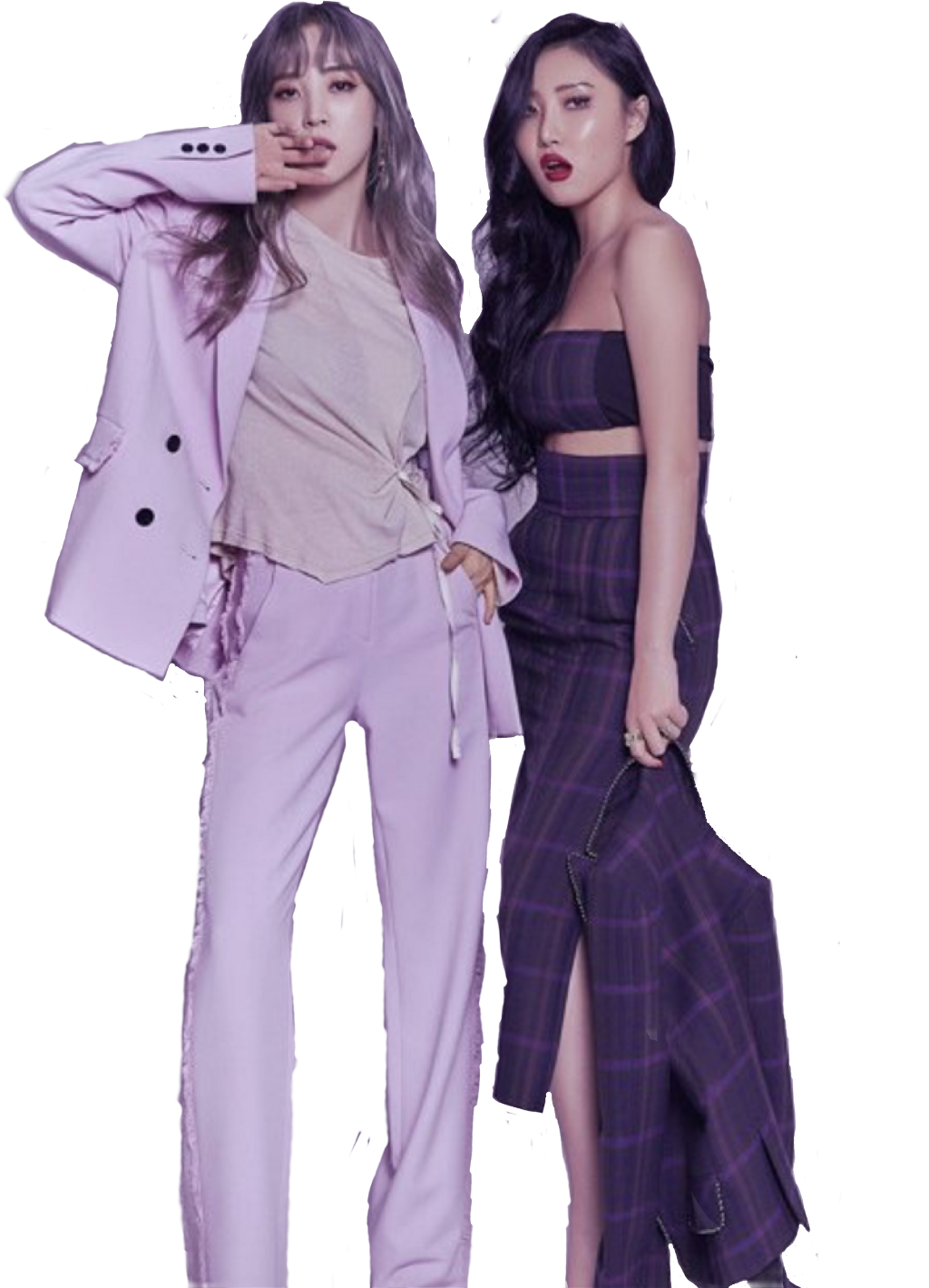 Hwasa Mamamoo Bnt , Png Download - Mamamoo Wind Flower Photoshoot Clipart (1024x1419), Png Download