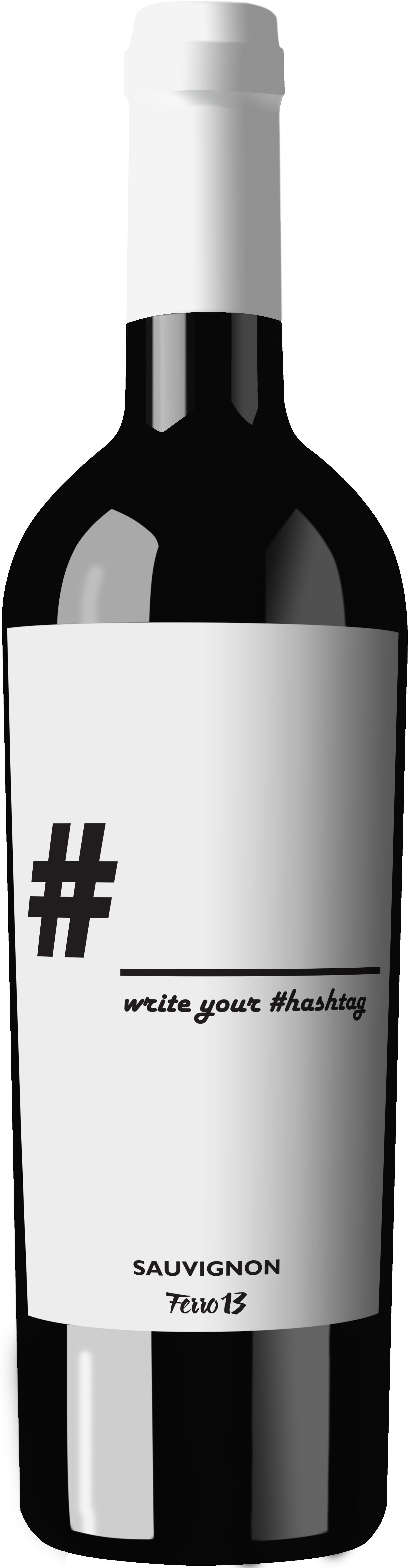 Hashtag - Sauvignon Blanc - Hashtag Sauvignon Clipart (2391x9208), Png Download