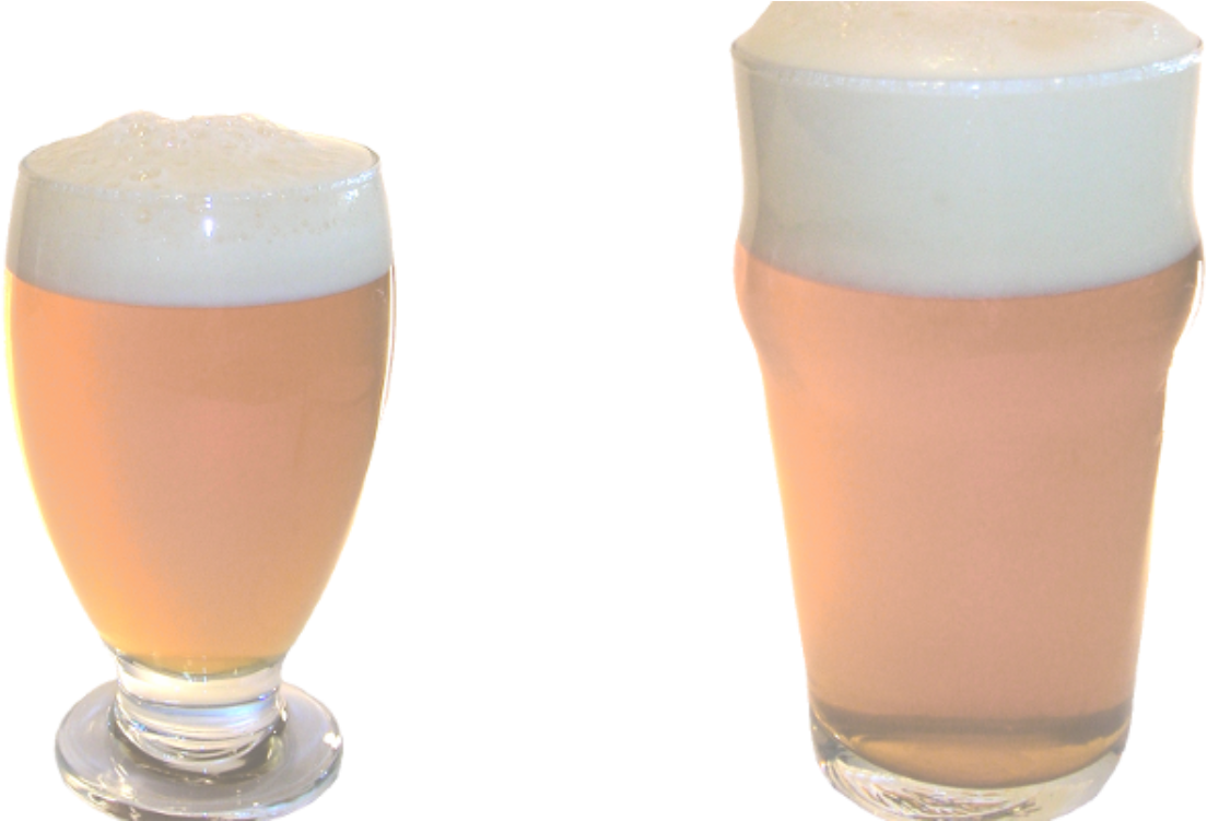 5% Type - Pint Glass Clipart (1540x750), Png Download