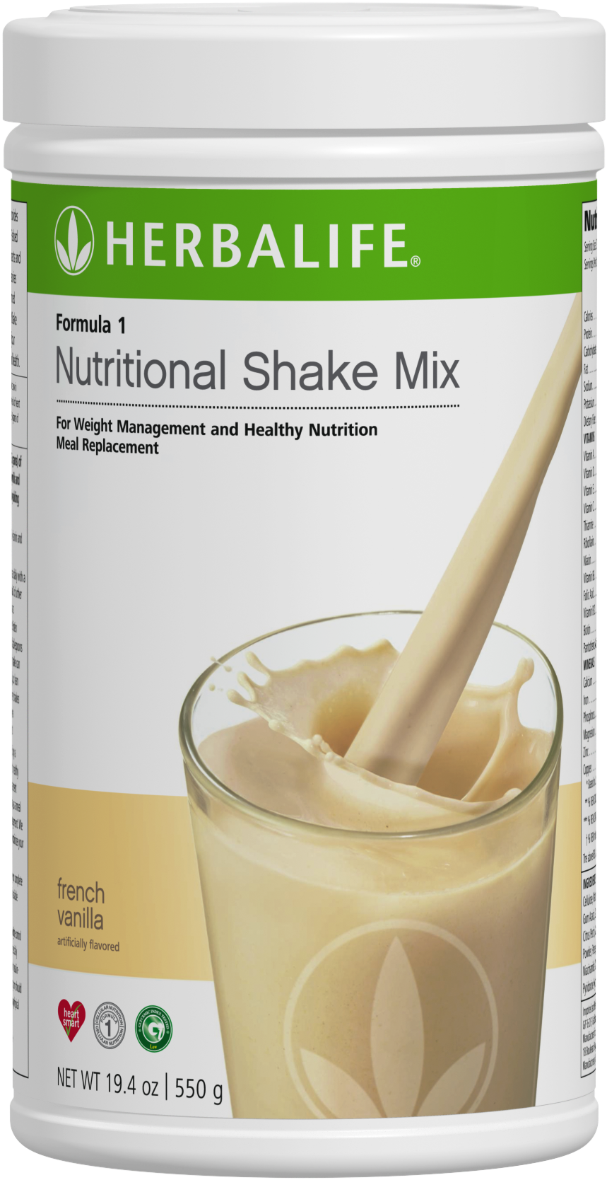 Formula 1 Nutritional Shake Mix - Herbalife Formula 1 And Tea Clipart (1040x1600), Png Download