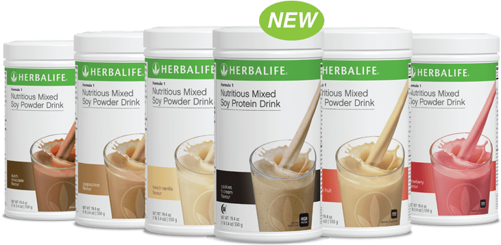 Formula - Herbalife Formula 1 Flavours Clipart (800x800), Png Download
