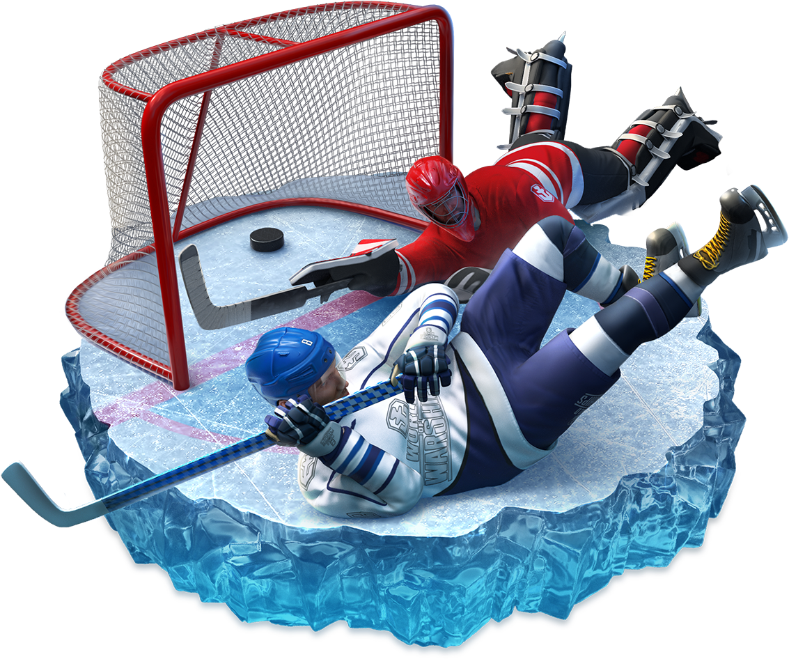 The Marvelous Goal - Ringette Clipart (1200x1200), Png Download