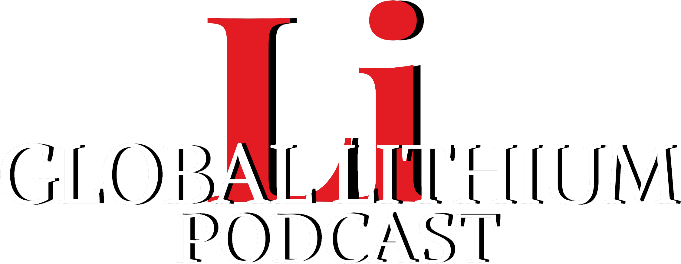 Global Lithium Podcast Clipart (2360x926), Png Download
