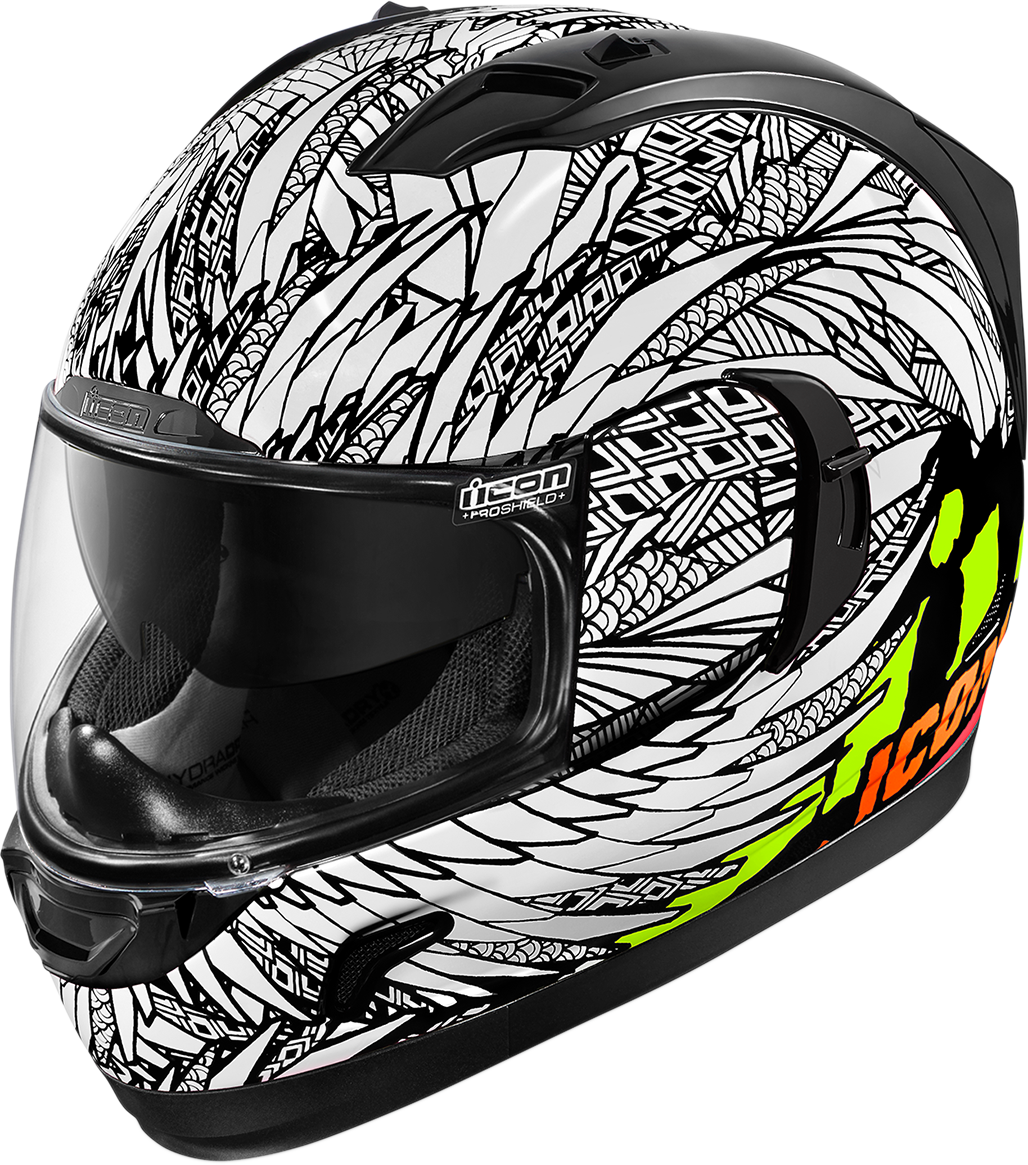 Icon Alliance Gt Bird Strike Unisex Motorcycle Riding - Alliance Gt Bird Strike Clipart (1028x1165), Png Download