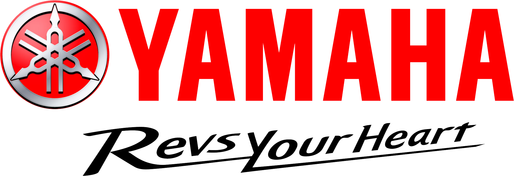 Logo Yamaha Revs Your Heart Clipart (2083x722), Png Download