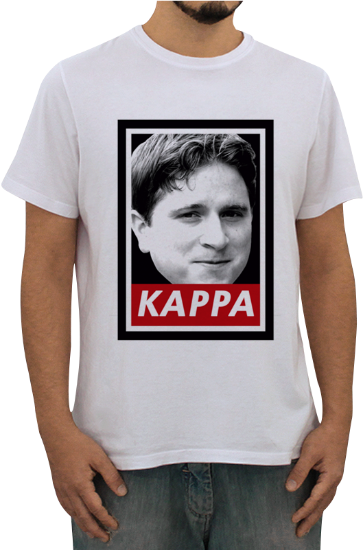 Camiseta Obey Kappa De Jorge Matheusna - Girl Clipart (800x800), Png Download