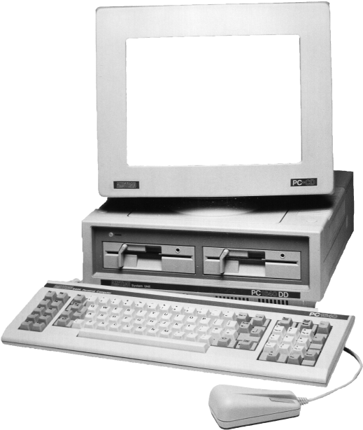 Amstrad 1640 Clipart (527x617), Png Download
